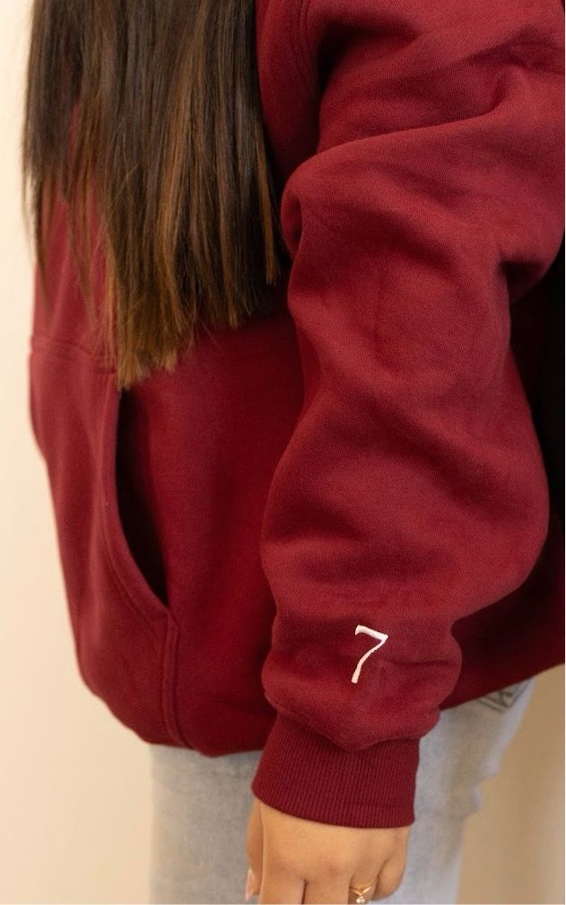 CRIMSON HEAVYWEIGHT HOODIE