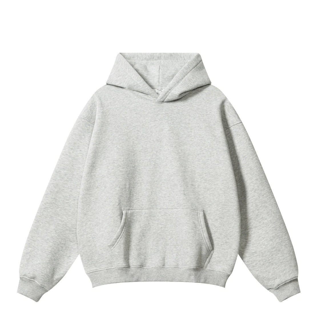 LIGHT GREY HEAVYWEIGHT HOODIE